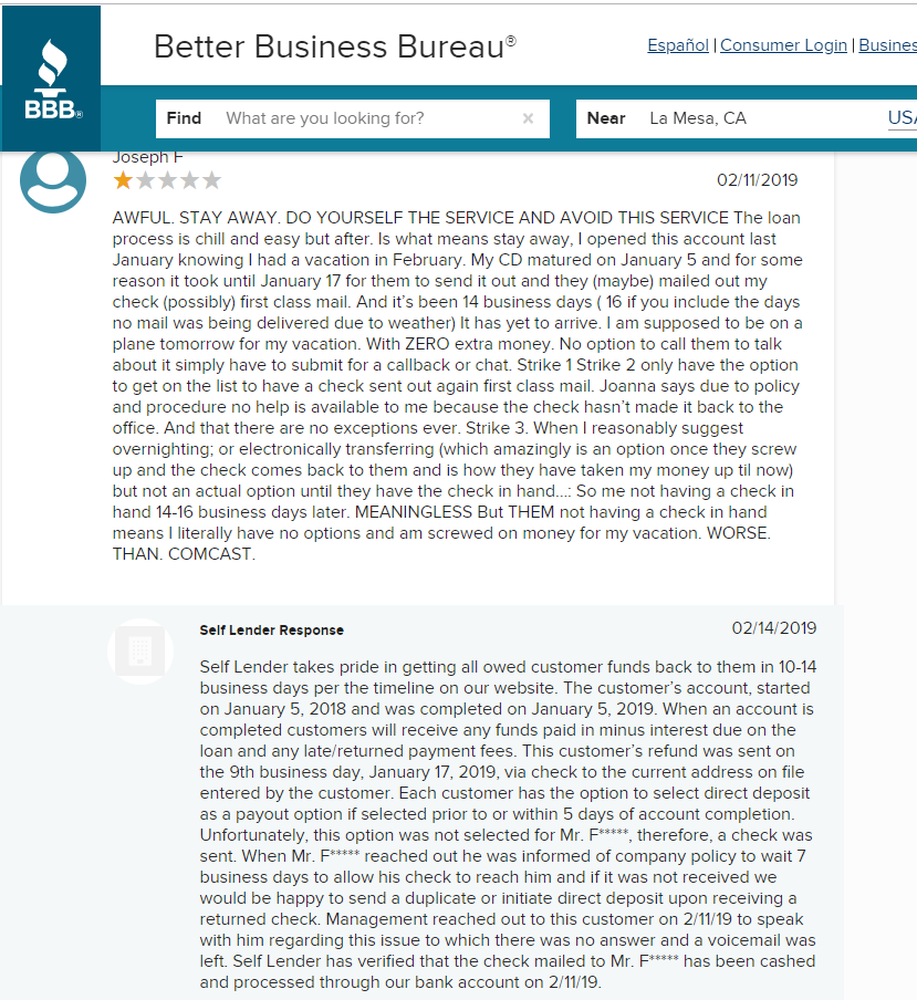 self_lender_complaints self_lender_complaints